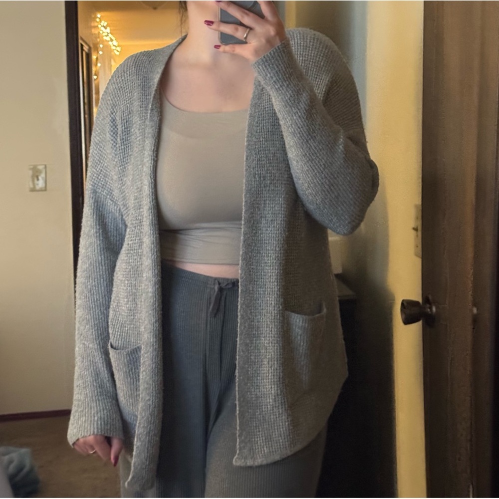 Cozy Gray Women's Sweater